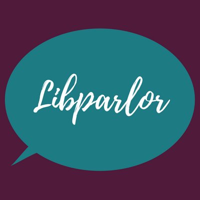 Logo for the blog Librarian Parlor