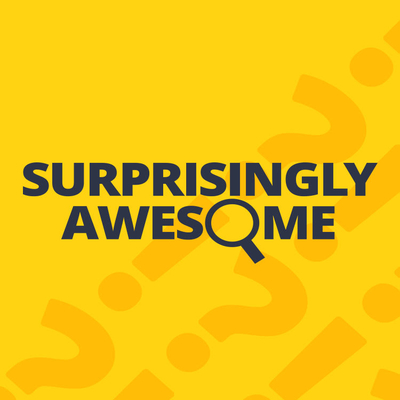 Logo for the podcast Surprisingly Awesome