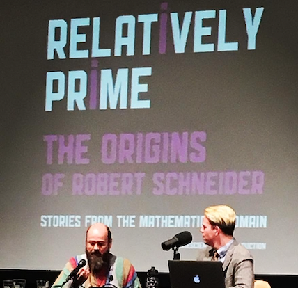Sam interviewing Robert Schnieder at the Origins RelPrime Live Episode